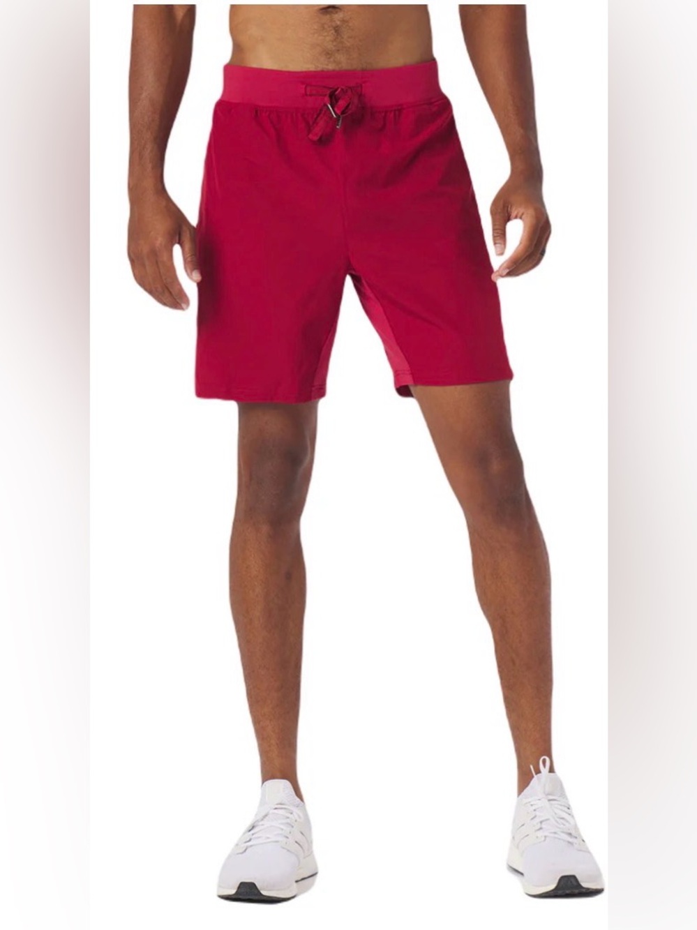 Glyder Acadia Shorts Men’s Large Cardinal Red NWT Performance Athletic Shorts